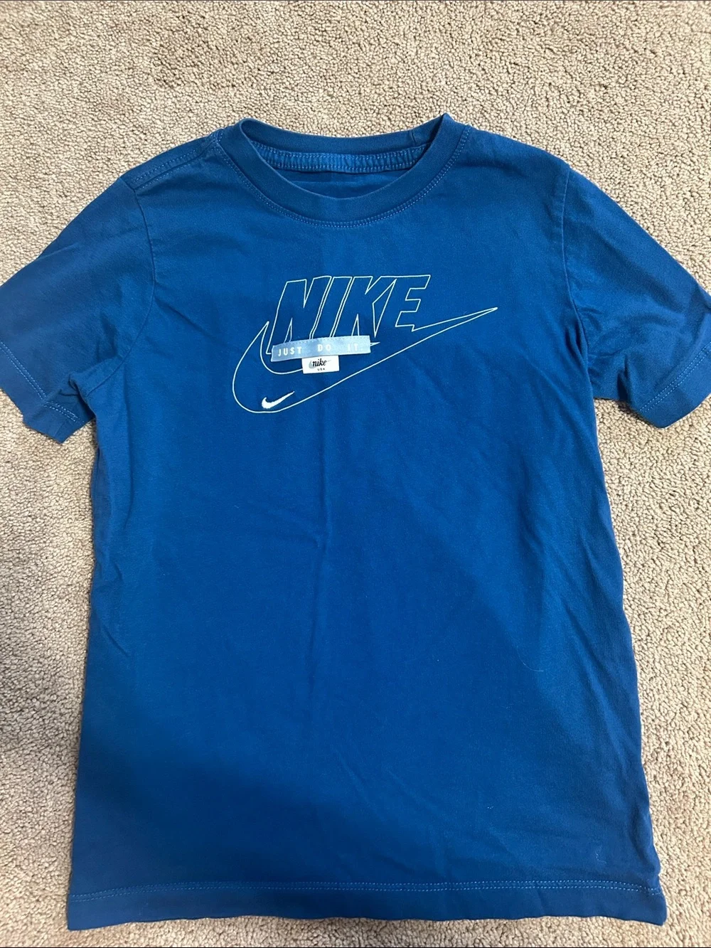 Nike Kids Graphic Tees - White & Navy Sports Pack